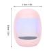 Mini Portable UV Nail Lamp - LED Gel Polish Dryer for Manicure | USB Connection - Pink - Buy Online on GoSupps.com