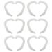 Healeved 6 Pairs Baby Ear Corrector Silicone Protruding Ear Support External Auricle Ear Corrector for Protruding Ears Deformed Ears Flared Ears