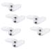 6 Pairs Heel Correction Insole Practical Insoles Shoe Pads Heel Lift Inserts Half Heel Insoles