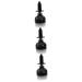 FOMIYES Brow Mapping 3pcs String Ink Line Box Ink Line Ruler The Meters Eyebrow Line Eyebrow Locating Ruler Vial Bottled