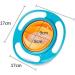 Gearmax Baby Bowl with Anti-Tip Protection | 360 Rotating Feeding Bowl for Children - International Shipping Available - Buy Online on GoSupps.com