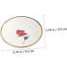 Zerodeko 8 Pcs Hand-Painted Saucer Flavor Seasoning Plate Simple Dish Ceramic Dipping Plate Tea Bag Butter Ketchup Dish Vinegar Dish Sauce Bowl White Dipping Vegetables Fresh Ceramics 9.5X9.5X2.5CMx4pcs Whitex4pcs - Buy Online on GoSupps.com