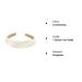 Buy AXY Cream White Metallic Look Headband - Padded Hair Accessory for Ladies | International Shipping Available - Buy Online on GoSupps.com