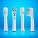 Pack of 4 Generic Dual Clean Replacement Brush Heads Compatible with Oral-B-Braun Electric Toothbrush - Buy Online on GoSupps.com