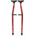 GagalU Crutches Adult Lightweight Adjustable Forearm Crutches Dual Function Shock Absorber Underarm Crutch with arm Support Sturdy high Density Aluminum