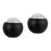 Frcolor 2st hand massage ball fasciitis massage device Lacrosse balls massage facial massage devices Face roller answer face massage roller cold puck fitness stainless steel