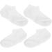 Verdant Touch Dead Skin Removal Socks Moisturizing Exfoliating Foot Care Socks 2 Pairs SEBS Material White Medium (36-38) - Buy Online on GoSupps.com
