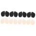 NOLITOY 8 Pairs Sponge Forefoot Pad Foot Protection Insoles Forefoot Support Pads Nonslip Forefoot Cushion Shoes Pads High Heels Pads High Heels Half Pads Women Forefoot Pads Non-Skid Pads