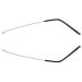 Iwowhero 1 pair of brilliant parts of the glasses replacement of the glasses bracket glasses repair accessories universal glasses bracket spare parts for glasses.