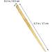 minkissy Thick Decor Bamboo Girls Sheep Chopsticks Horn Natural for Accessories Long Clip Headdress Minimalist and Jewelry Accessory Shape Hair Bun Hairpin Sticks Carved Lady Chopstick - Buy Online on GoSupps.com