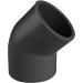 45 Degree PVC Angle Fitting for 25mm Pipe - Durable Adhesive Connector | International Shipping Available - Buy Online on GoSupps.com