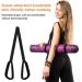 Buy Ptjjxa 2-Piece Adjustable Yoga Mat Strap - Durable Polyester & Cotton for Training Outdoor & Sports - Buy Online on GoSupps.com