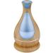 Aromatherapy Diffuser 400ml Wood Grain Aroma Diffuser with Timer Cool Mist Humidifier for Large Room Home Baby Bedroom Waterless Auto Shut-Off 7 Colors Lights