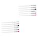 FOMIYES 12 Pcs Eye Shadow Brush Silicone Lip Brush Silicone Brush Big Sequined Eyeshadow Brush Smudge Stick