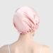 Coucoland Pink Silk Bonnet for Sleeping - 100% Mulberry Silk Night Cap for Women - Buy Online on GoSupps.com