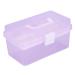 Nail Storage Box 3 Types Makeup Cosmetic Tools Container Storage Box Multifunctional Empty Nail Art Manicure Storage Box for Beauty Salon and Household(1#)
