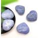 Natural Crystal Rough 1pc Natural Blue Celestite Heart Shaped Hand Made Quartz Crystal Gemstones Stone Natural Stones and Crystal - Buy Online on GoSupps.com