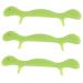 FRCOLOR 3pcs Orthotics Lips Gum Smile Exerciser Shaper Mouth Tightener Anti-wrinkle Beauty Bibs Ash Tray Slimer Face Slim Exerciser Mouth Aldult Noodles 11.5X2.5cmx3pcs Greenx3pcs