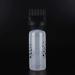 Root Comb Applicator & Hair Coloring Squeeze Bottle for Barbershop and Hair Salons - Black - Buy Online on GoSupps.com
