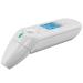 Sanitas SFT 79 Multifunction thermometer fever measurement on the forehead and ear optical fever alarm temperature measurement of surfaces and liquids 30 storage spaces clock and date display