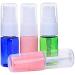 erioctry 10ML Portable Empty Refillable Bottle Cream Shampoo Lotion Treatment Pump Bottle with Cap Travel Bottles Toiletries Liquid Container for Cosmetic Make-up Pack of 6 (Transparent) - Buy Online on GoSupps.com