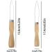 Clothes Shirts Pull Hand Zipper Puller Helper Button Aids Hook E3U5 Tool Arthritis Kit Aid Helper Wooden-universal - Buy Online on GoSupps.com