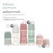 Buy Suavinex Baby Bottles - 2 Glass Bottles 240ml with Silicone Sucker & Anti-Colic Valve for Babies +3 Months - Bonhomia Green | International Shipping Available - Buy Online on GoSupps.com