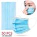 VCAN 50 Pcs Disposable Earloop Face Mask - Buy Online on GoSupps.com