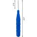 50pcs Soft Interdental Brush Teeth Dental Picks Floss Brush Refill Flosser Toothpick Cleaners Cleaning Tool - Blue - Buy Online on GoSupps.com