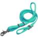 Showman 6ft Nylon Contest Reins in Teal for Pony/Youth | Durable and Stylish - Buy Online on GoSupps.com