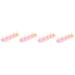 FRCOLOR 4 Sets Nail Practice Holder Nail Art Manicure Practice Nail Stands Diy Display Stands for False Nail Tip Nail Decoration Creative Nail Display Plastic Fixture Cosmetic