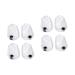 Gatuida Orthotic Insoles 4 Pairs Heel Pad Gel Shoe Inserts Gel Insoles Heel Correction Insole Unisex Shoe Pads Foot Pad Plantar is Unusual Gel Heel Cushions Heel Support Pad