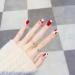 Temperament to Enhance The Nail Patch Hand-Customized Wearing Nail Art Little Red Book with Cow Pattern Gold and White Detachable Nail Patch Fake Nails Nail Patch (10-Piece Pack) (Size : XS) - Buy Online on GoSupps.com