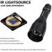 LUMENSHOOTER A8S 850nm Infrared Flashlight for Night Vision Optics - Zoomable Hunting Light - Buy Online on GoSupps.com