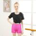 Girls' Sparkle Dance Gymnastics Shorts - Set of 2 | Kids Athletic Wear 5T - Buy Online on GoSupps.com