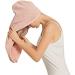 Super Absorbent Microfiber Fleece Turban Hair Towel - Quick Drying Hood for Curly & Smooth Hair - Buy Online on GoSupps.com