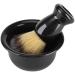 Atyhao 4 Piece Shaving Set for Men | Stainless Steel Razor Brush Bowl & Holder - Perfect Grooming Kit for Precision Shaving - Buy Online on GoSupps.com