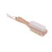 SKISUNO 1pc Scraping Plate Wood Tools Foot Scrubber Stone Foot Brush Nail Cleaning Brush Pumice Stone Toilet Natural Bristle Brush Foot Pumice Stone Foot Exfoliator Stone Small Brush Feet