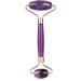 Canvalite Jade Roller - 100% Amethyst Face Massager for Puffiness Relief Anti-Aging & Skin Care | Reduce Wrinkles Dark Circles & Fine Lines - Buy Online on GoSupps.com