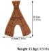 Wendysun 5pcs Cartoon Wood Teether: Natural Animal Tower Shape Baby Teething Toy - Buy Online on GoSupps.com