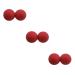 Gatuida 3st peanut Self-massage silicone roll silicone gag foot sole plantar fasciitis massage massage roller muscle roll Oluts Massage ball yoga massage ball relaxation ball fitness red