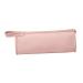 BIUDECO Hair Dryer Storage Bag Curling Iron Case Makeup Wash Bag Pink Imitation Leather Travel Portable