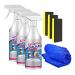 Bathroom Descaler Cleaner Bathroom Descaler Bathroom Cleaner Spray All Purpose Bubble Cleaner Foam Tile Cleaner for Bathroom Shower (3 Set)
