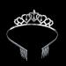 Frcolor Wedding Prom Bridal Tiara Crown Headband Crystal Heart Shape Princess Crown - Buy Online on GoSupps.com