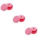 minkissy 3 Sets Cream Box Small Cream Container Silicone Makeup Containers Silicone Cream Jar Salve Jar Travel Dispenser Empty Cream Bottle Vacation Storage Box Portable Silica Gel