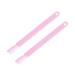 50pcs Nail Art Display Fan - Pink False Nail Tip Sticks for Gel Practice & Manicure | Perfect for Nail Salons - Buy Online on GoSupps.com