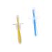 Buifulsic 2st accessories for milk teeth toothbrushes for children toothbrush baby toothbrush toys toothbrush brisk toothbrush training toothbrush pearlmutt adjust newborn
