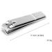Nail Clippers Set Manicure Pedicure with Built-in Nail File Professional Nail Clippers Set 3 Pieces Ladies and Man Silver - Buy Online on GoSupps.com