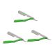 Frcolor metal bracket 3 pieces of manual razor-patron shaver rasi stands for men stainless steel razor Special tools hairdressing shaver holder holder holder razor shaver holder as shown x 3 pieces (1 Pack)