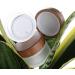 50g 50ml Frosted Glass Cream Jar Cosmetic Container with Inner Liners and Natural Bamboo lids Refillable Straight Sided Glass Cosmetic Jars Travel Toiletries Bottle Sample Jars for Lotion Cream - Buy Online on GoSupps.com
